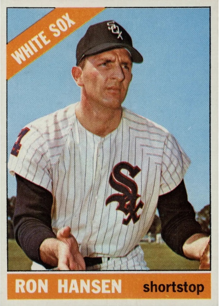 1966 Topps #261 Ron Hansen, Chicago White Sox