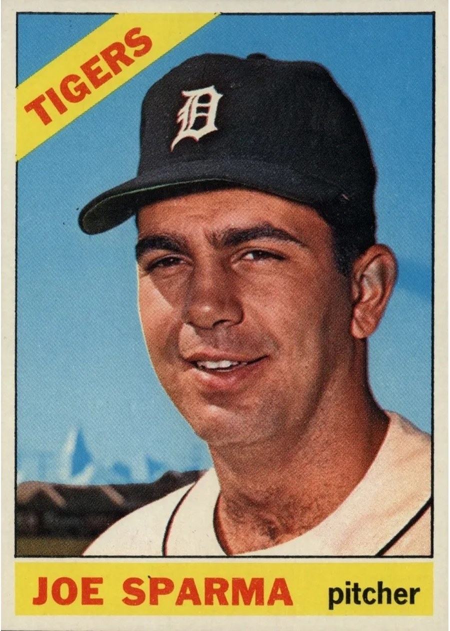 1966 Topps #267 Joe Sparma, Detroit Tigers