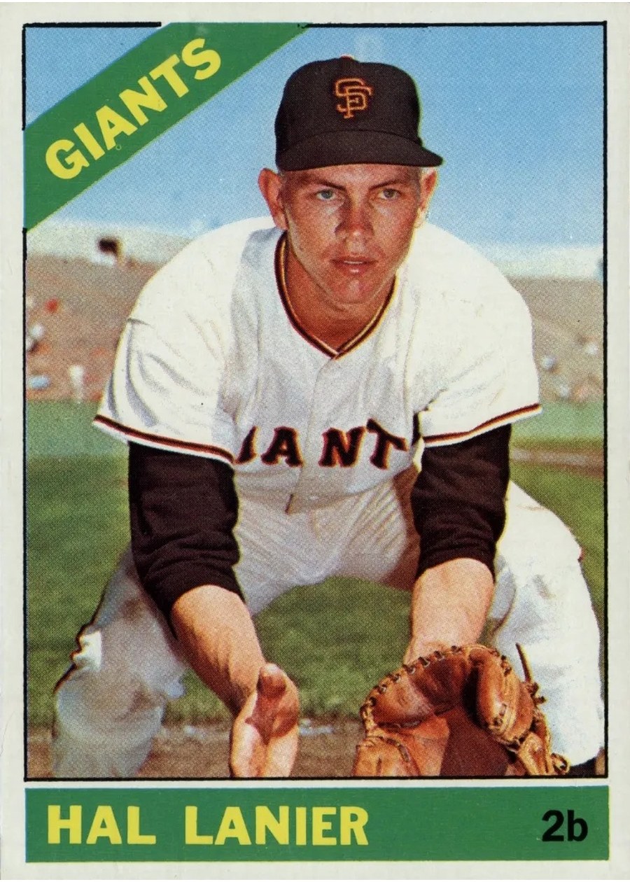 1966 Topps #271 Hal Lanier, San Francisco Giants