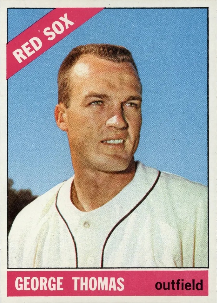 1966 Topps #277 George Thomas, Boston Red Sox