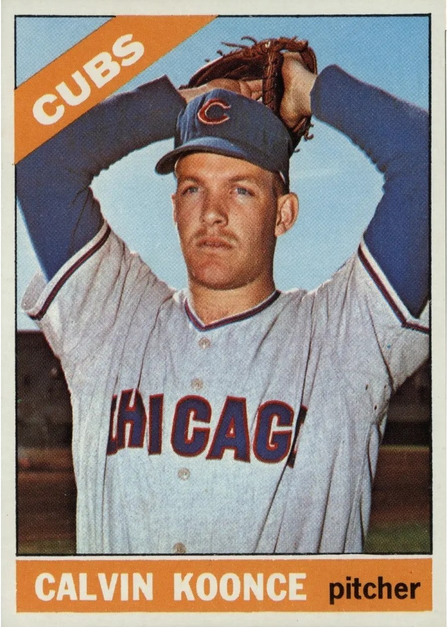 1966 Topps #278 Calvin Koonce, Chicago Cubs