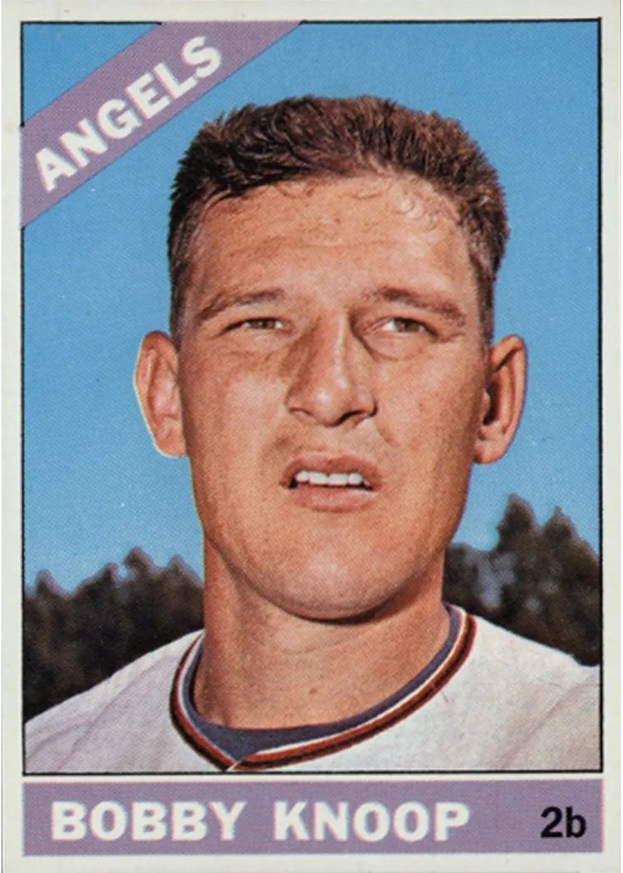 1966 Topps #280 Bobby Knoop, California Angels