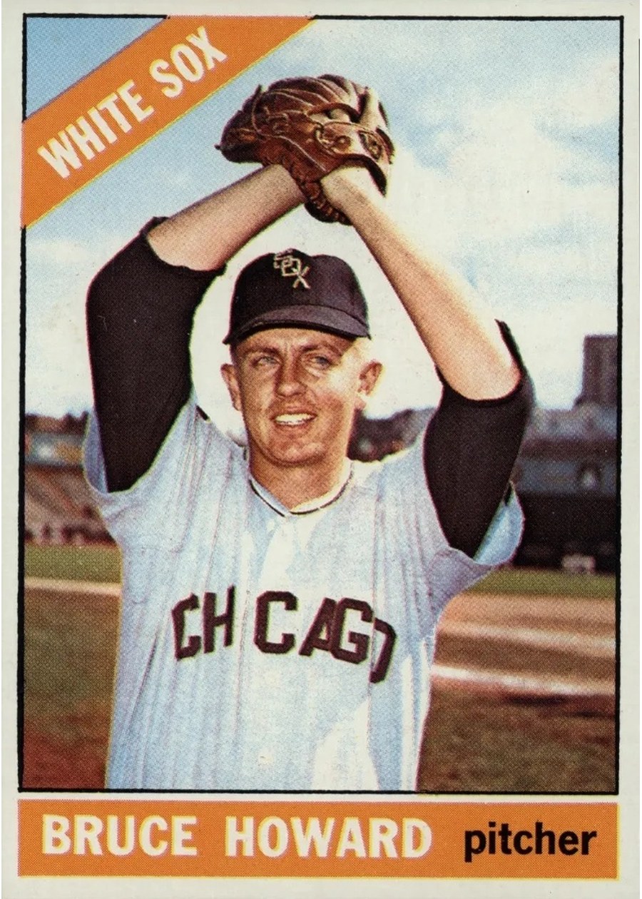 1966 Topps #281 Bruce Howard, Chicago White Sox