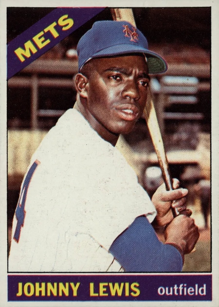 1966 Topps #282 Johnny Lewis, New York Mets