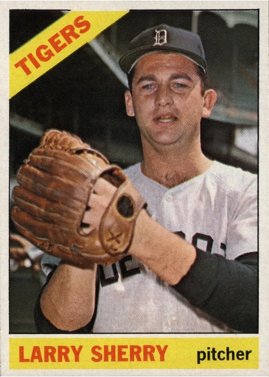 1966 Topps #289 Larry Sherry, Detroit Tigers