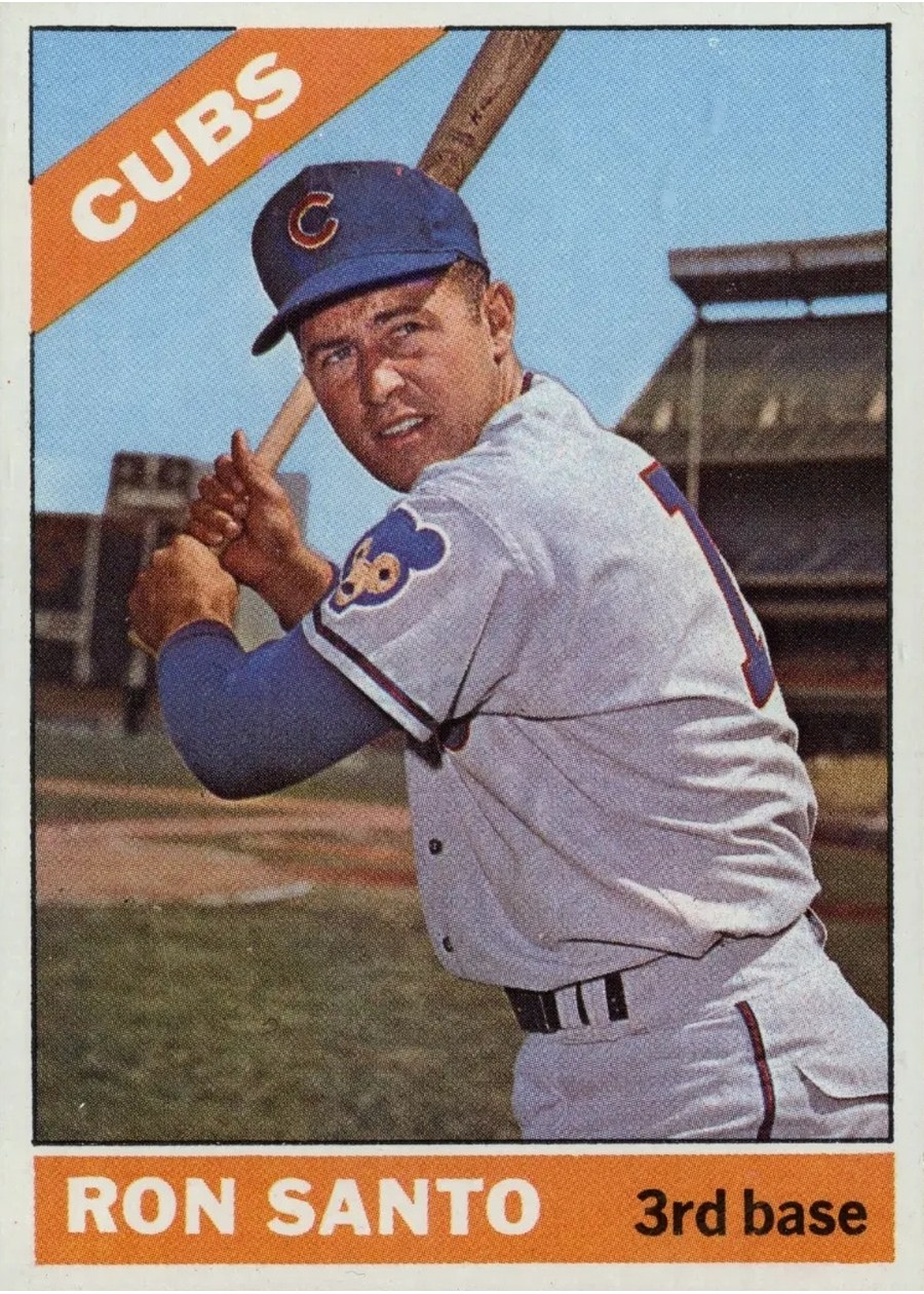 1966 Topps #290 Ron Santo, Chicago Cubs