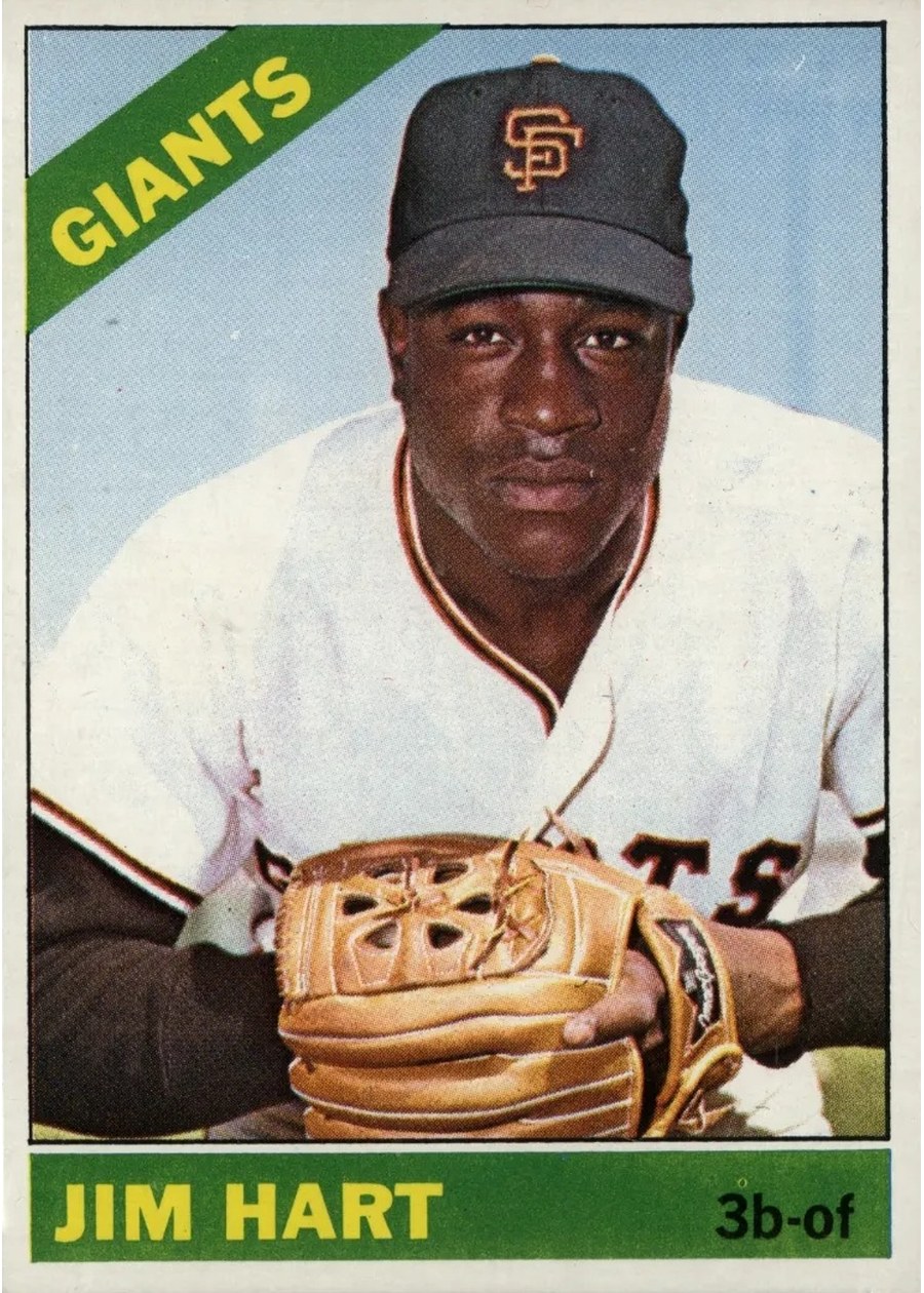 1966 Topps #295 Jim Hart, San Francisco Giants