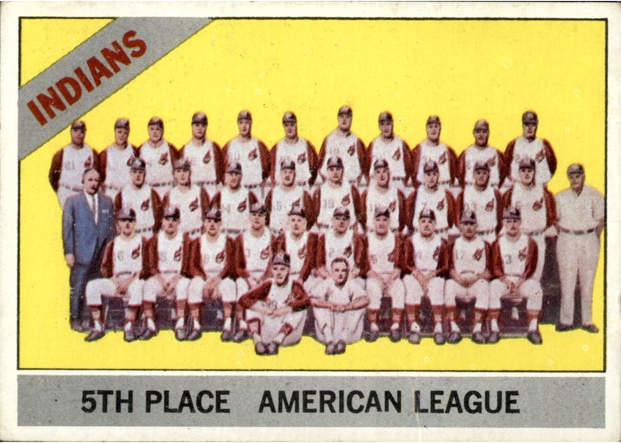 1966 Topps #303 Cleveland Indians