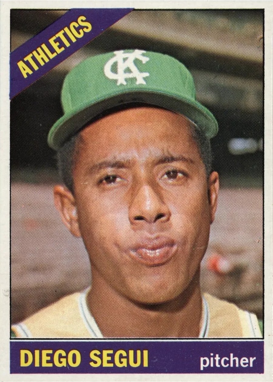 1966 Topps #309 Diego Segui, Kansas City Athletics