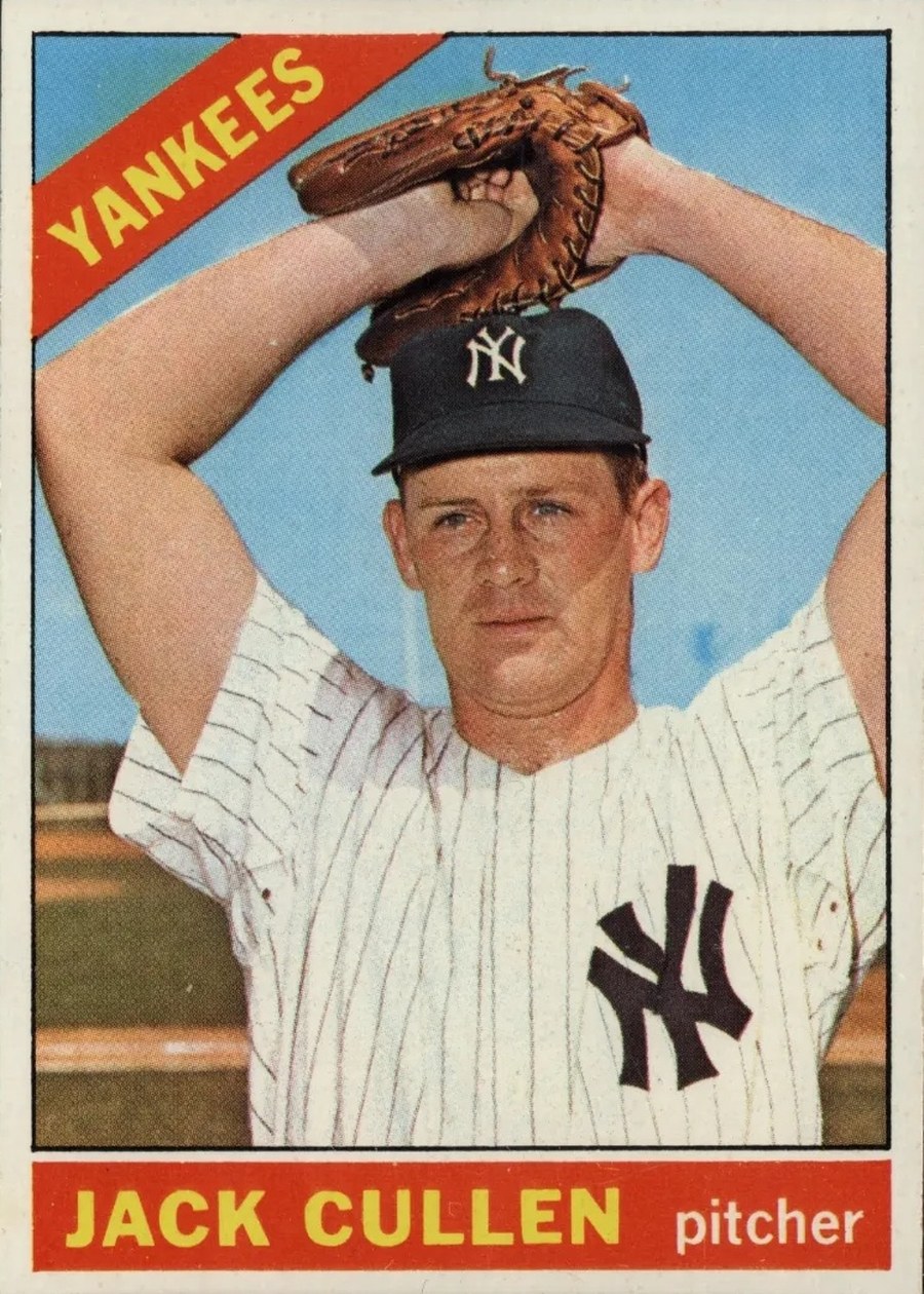 1966 Topps #31 Jack Cullen, New York Yankees