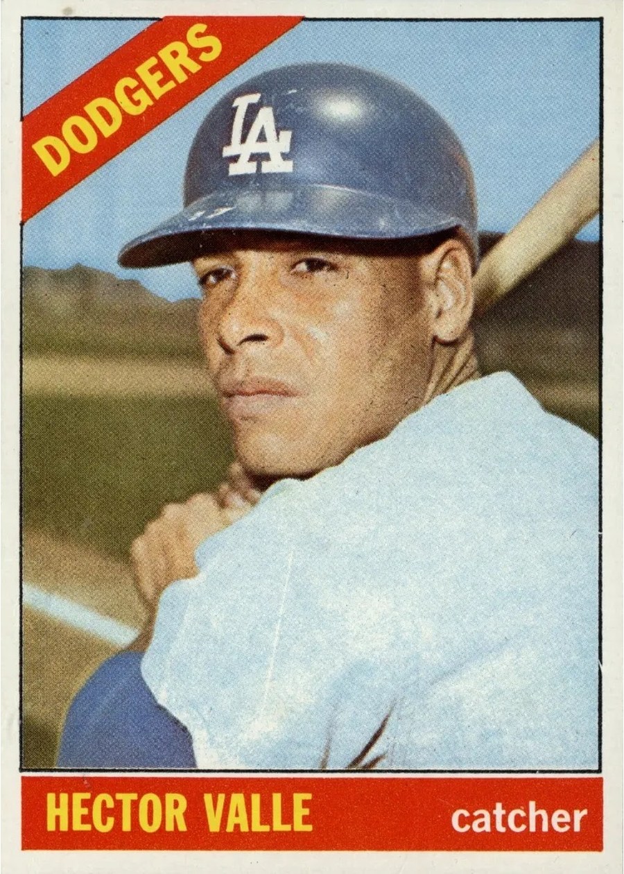 1966 Topps #314 Hector Valle, Los Angeles Dodgers
