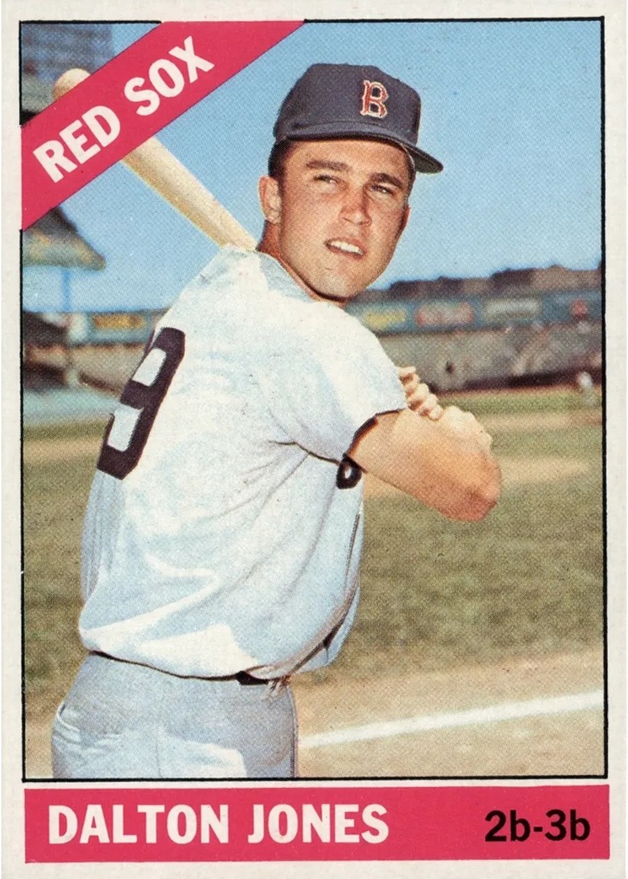 1966 Topps #317 Dalton Jones, Boston Red Sox