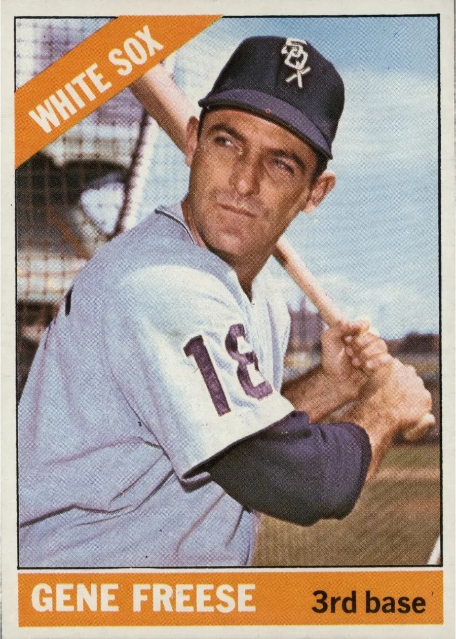 1966 Topps #319 Gene Freese, Chicago White Sox