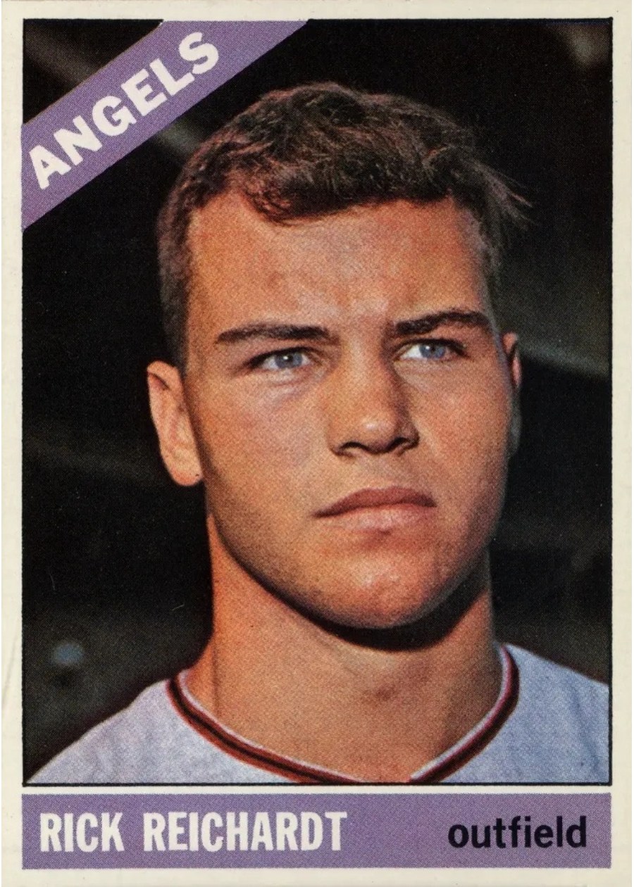 1966 Topps #321 Rick Reichardt, California Angels