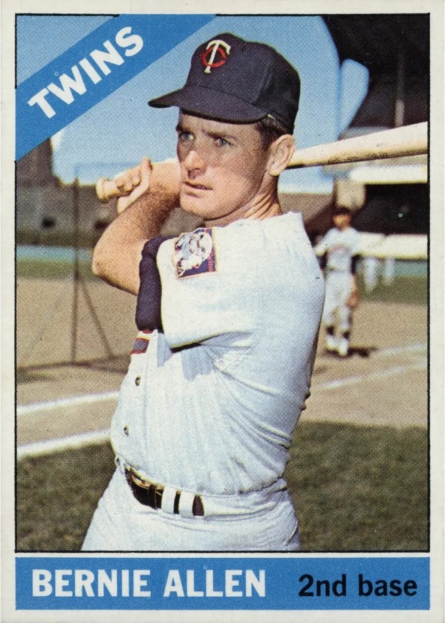 1966 Topps #327 Bernie Allen, Minnesota Twins