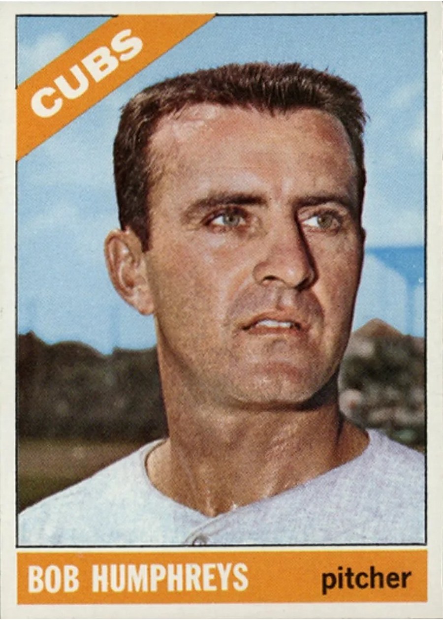 1966 Topps #342 Bob Humphreys, Chicago Cubs
