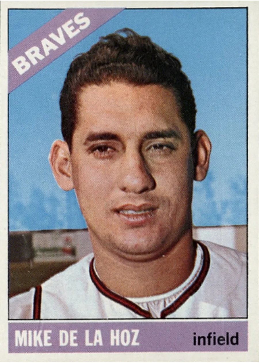 1966 Topps #346 Mike de la Hoz, Atlanta Braves