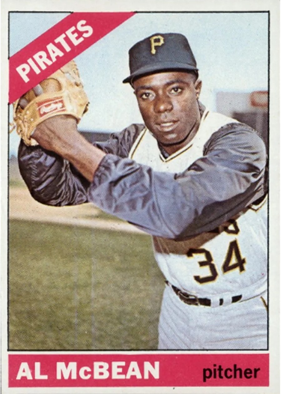 1966 Topps #353 Al McBean, Pittsburgh Pirates
