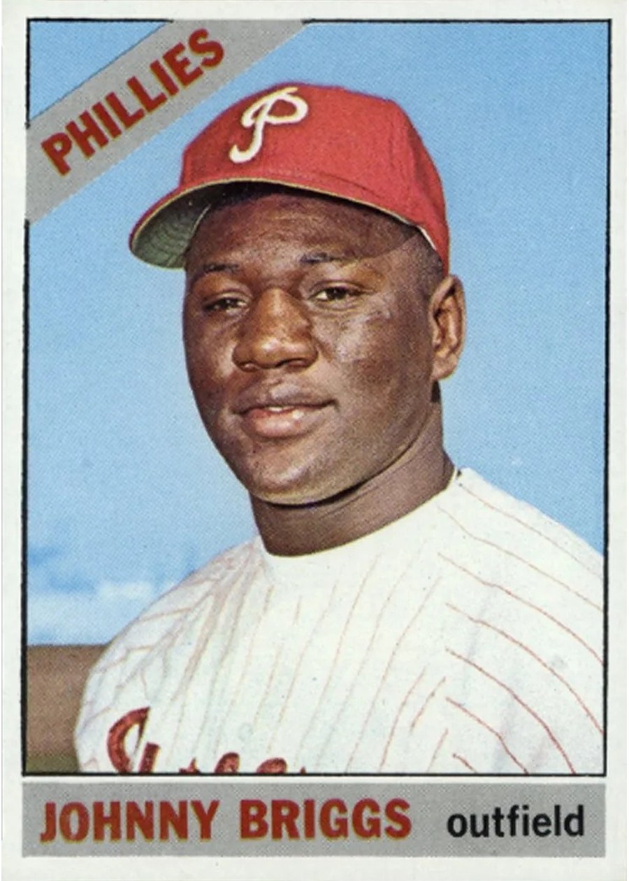 1966 Topps #359 Johnny Briggs, Philadelphia Phillies