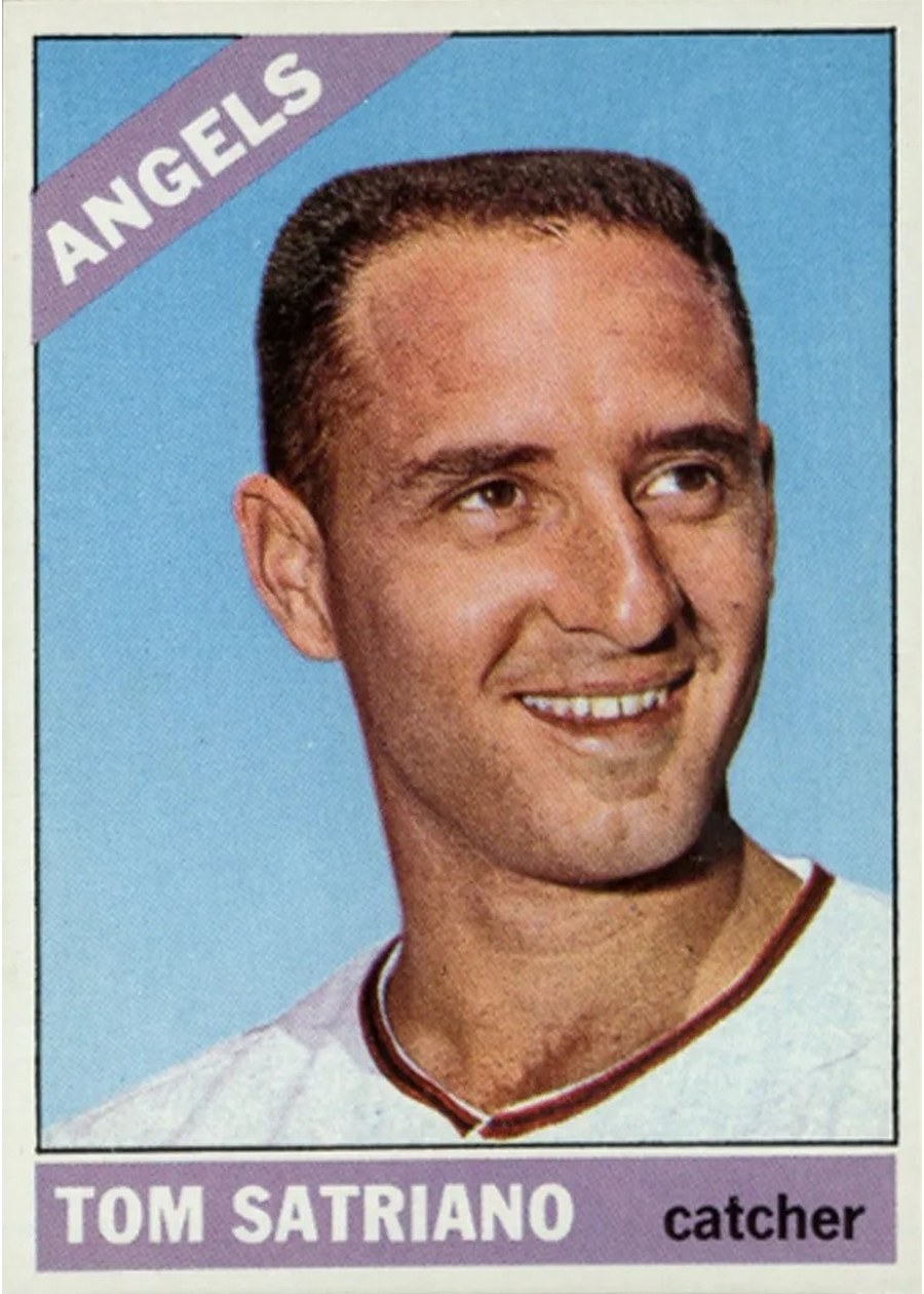 1966 Topps #361 Tom Satriano, California Angels