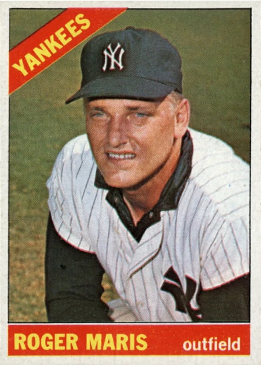 1966 Topps #365 Roger Maris, New York Yankees
