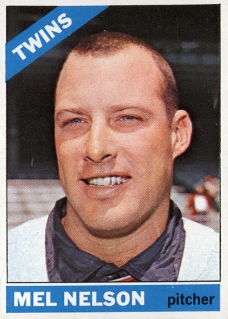 1966 Topps #367 Mel Nelson, Minnesota Twins