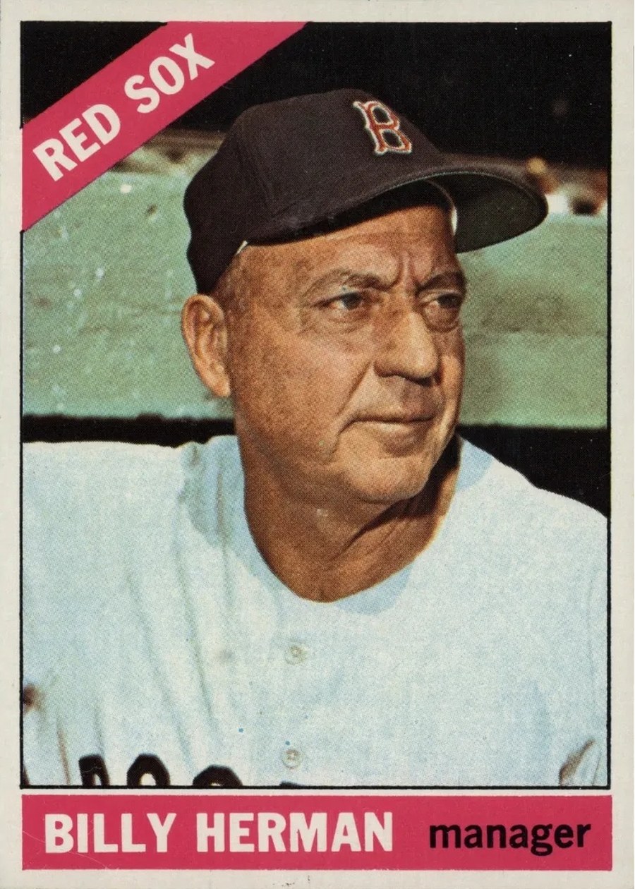 1966 Topps #37 Billy Herman, Boston Red Sox