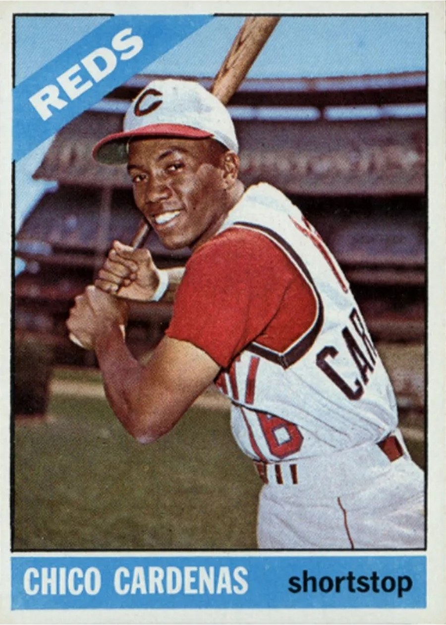 1966 Topps #370 Chico Cardenas, Cincinnati Reds
