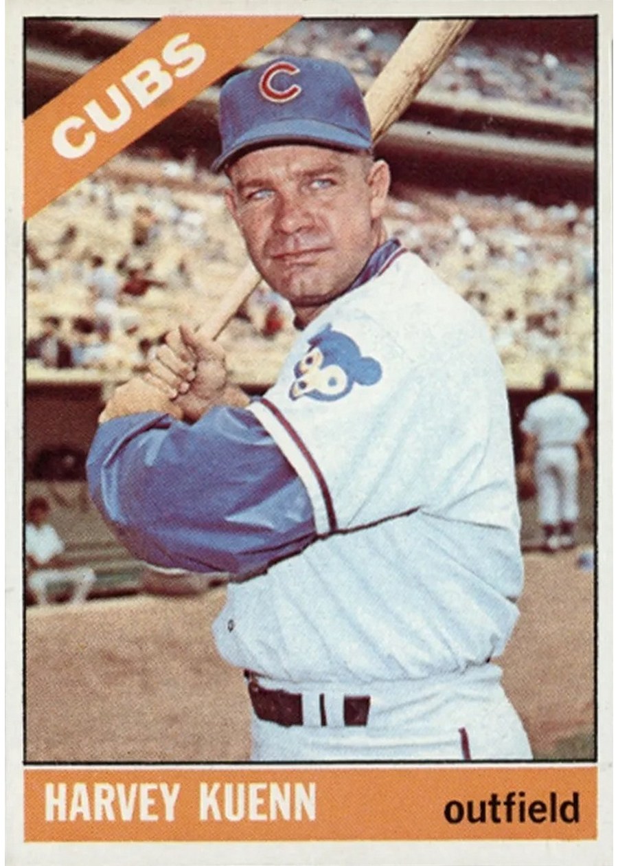 1966 Topps #372 Harvey Kuenn, Chicago Cubs