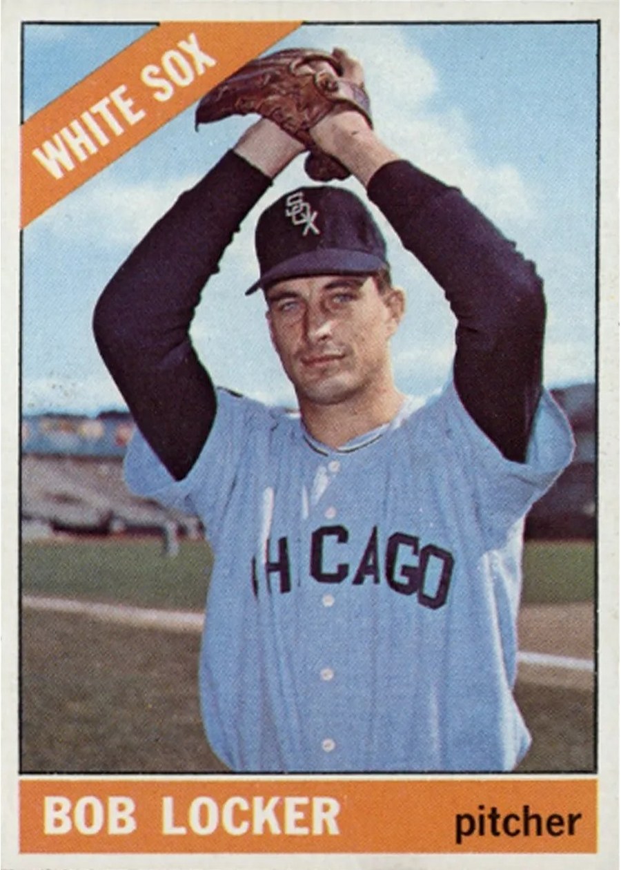 1966 Topps #374 Bob Locker, Chicago White Sox