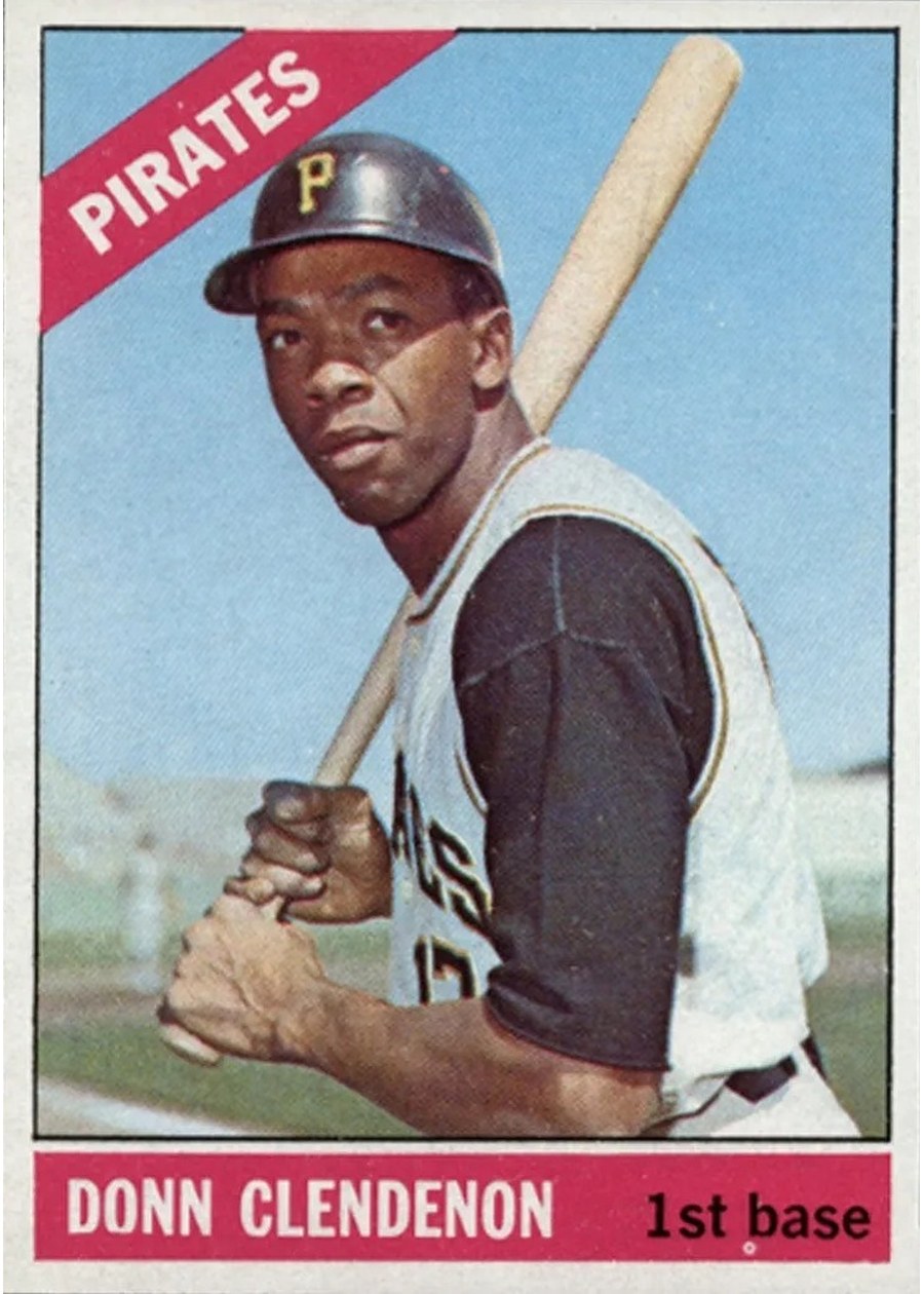 1966 Topps #375 Donn Clendenon, Pittsburgh Pirates