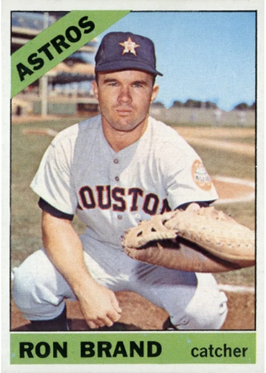 1966 Topps #394 Ron Brand, Houston Astros