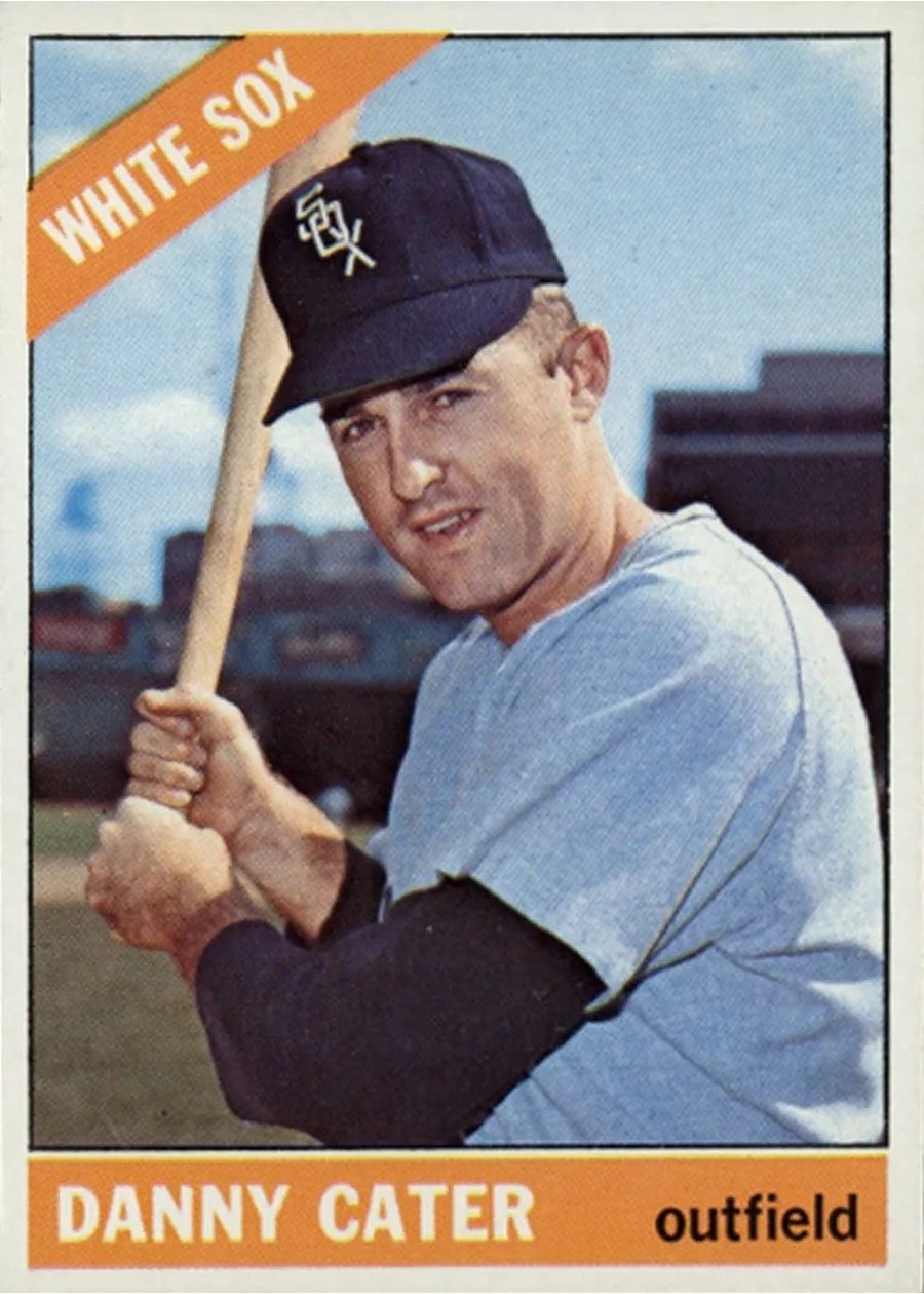 1966 Topps #398 Danny Cater, Chicago White Sox