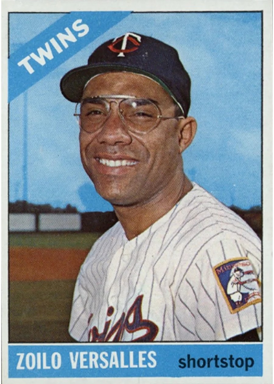 1966 Topps #400 Zoilo Versalles, Minnesota Twins