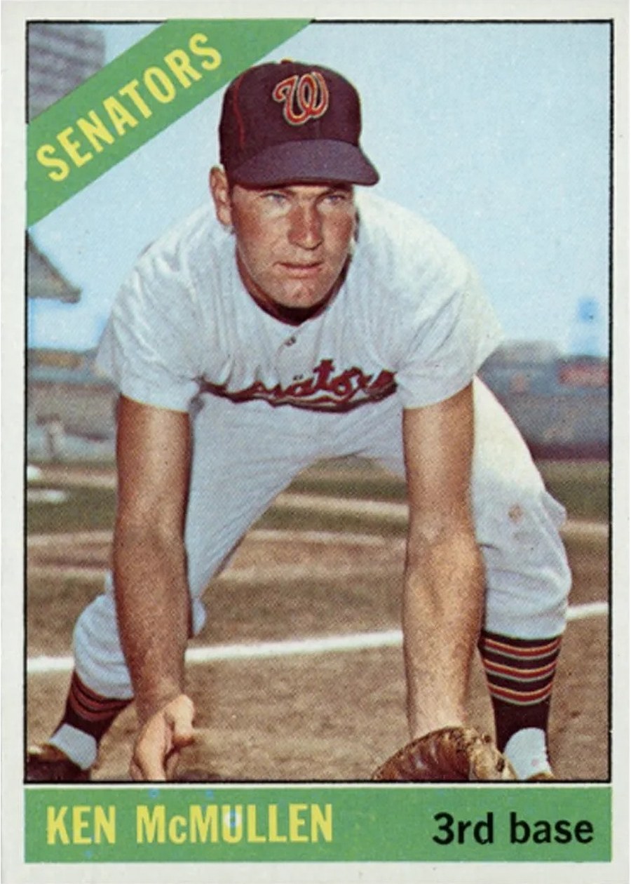 1966 Topps #401 Ken McMullen, Washington Senators