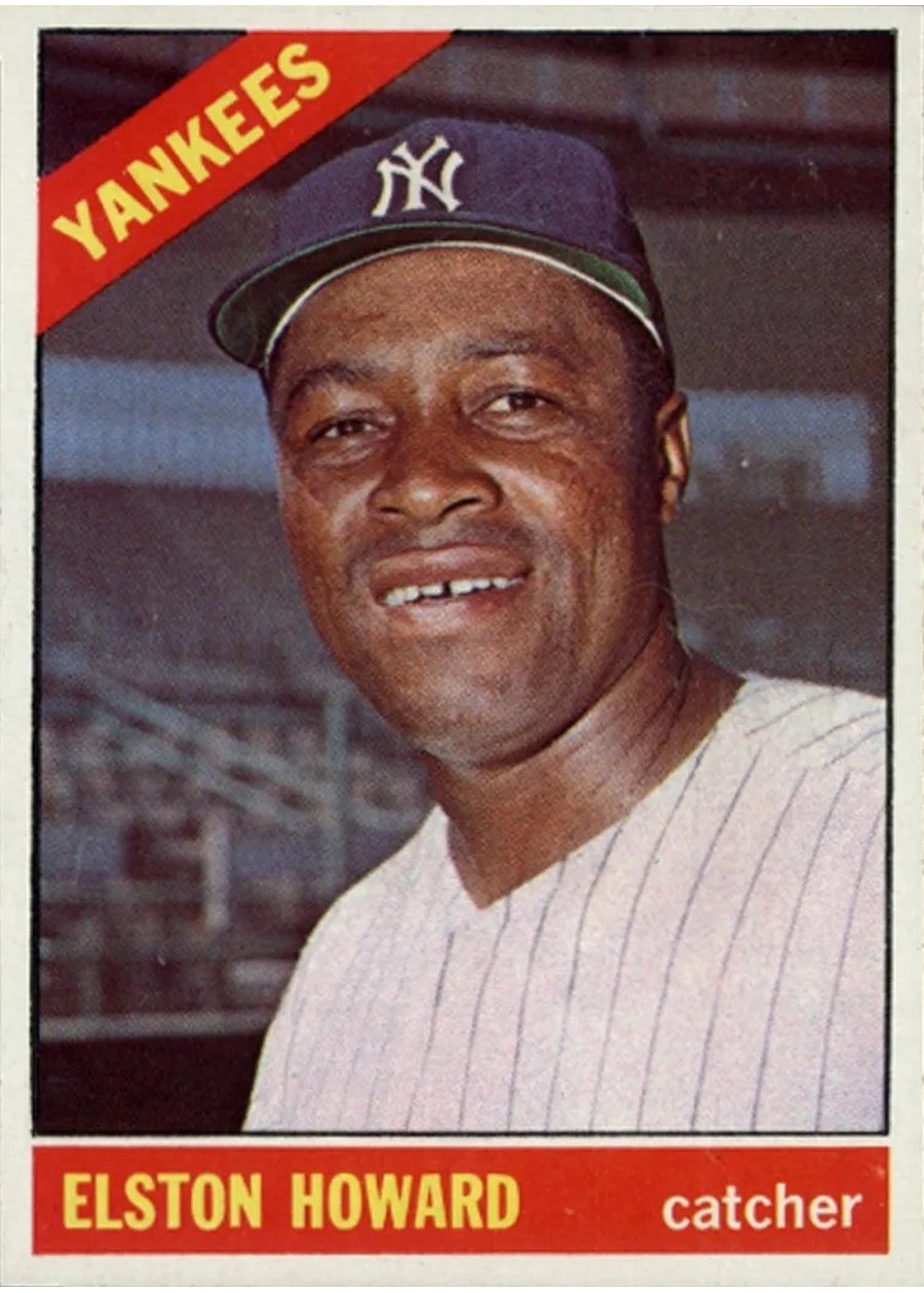 1966 Topps #405 Elston Howard, New York Yankees
