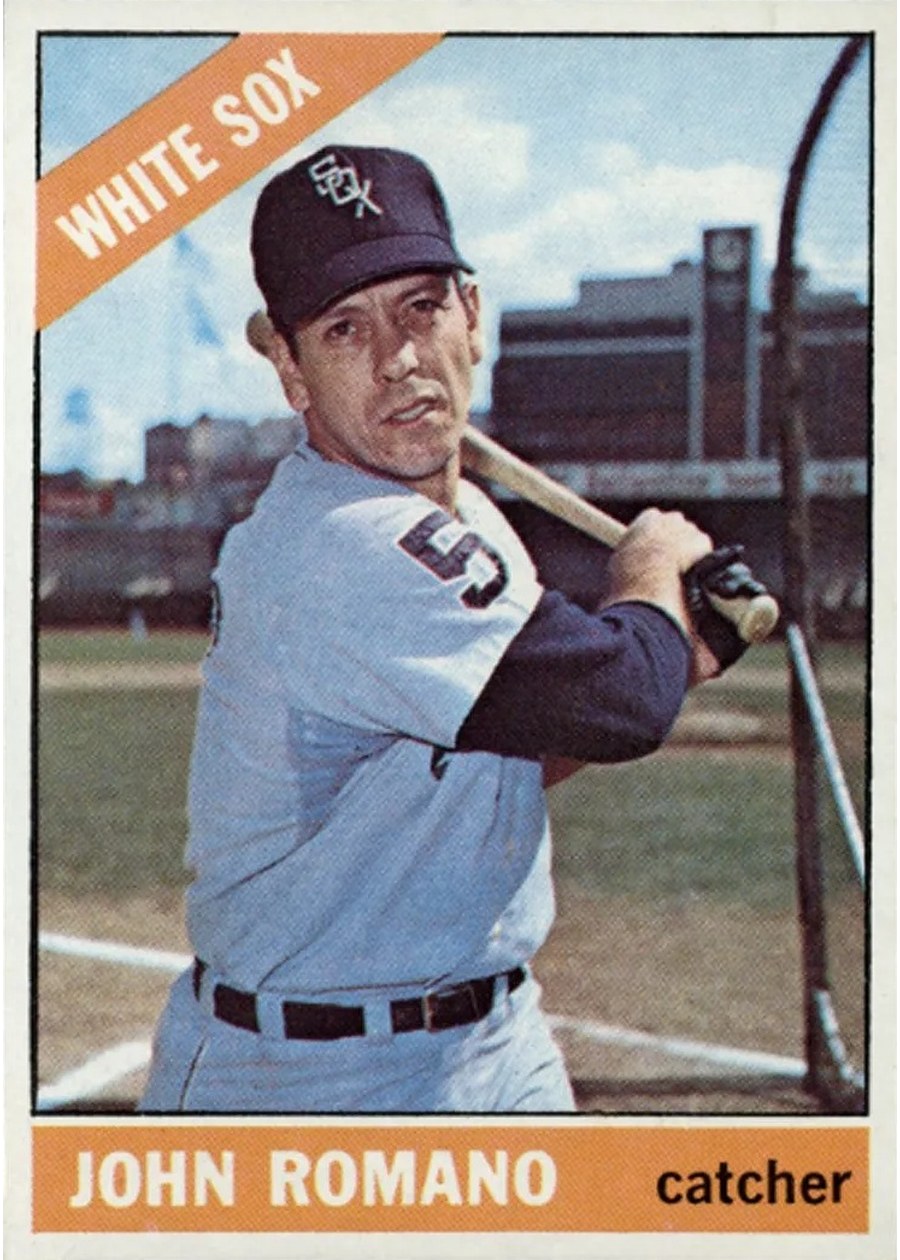 1966 Topps #413 John Romano, Chicago White Sox