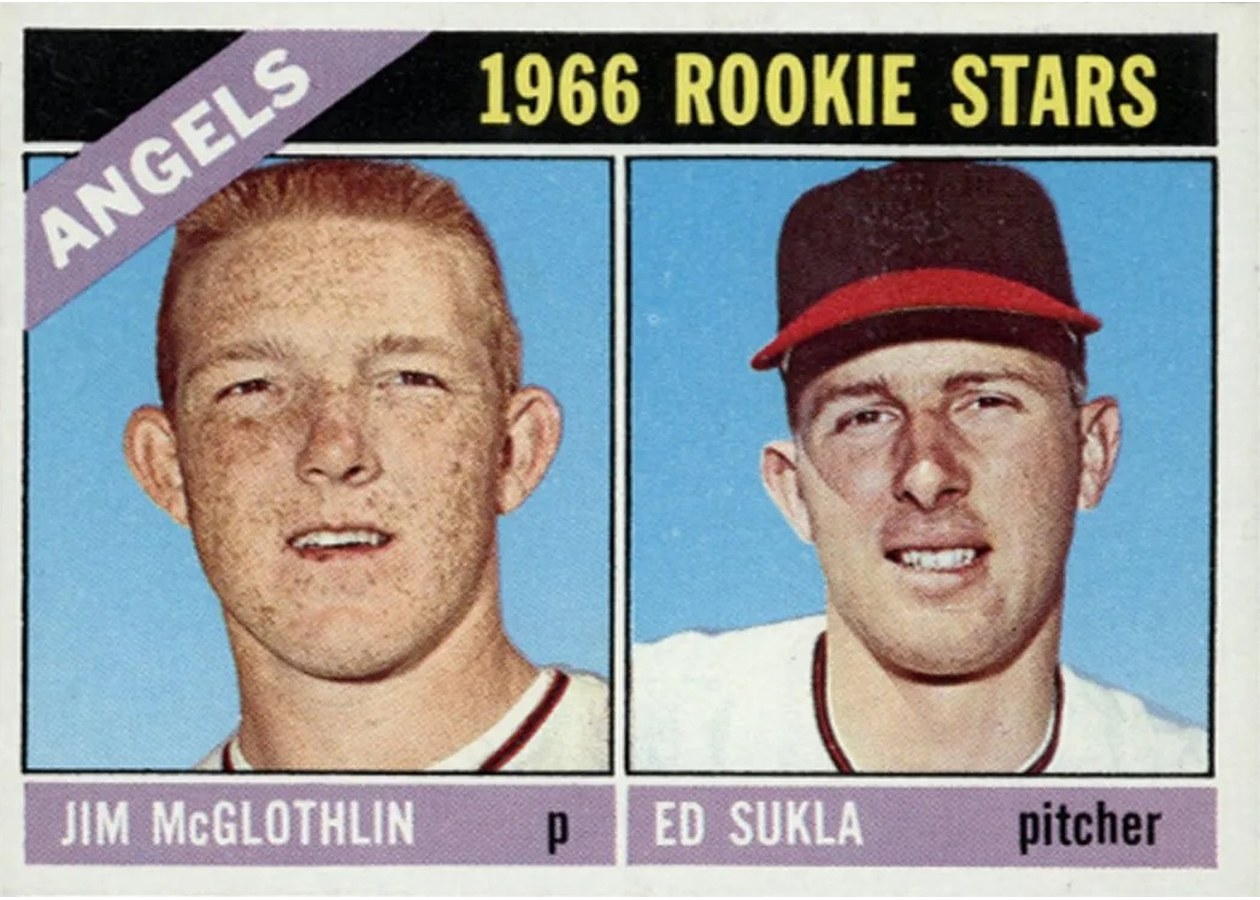 1966 Topps #417 Angels 1966 Rookie Stars, California Angels