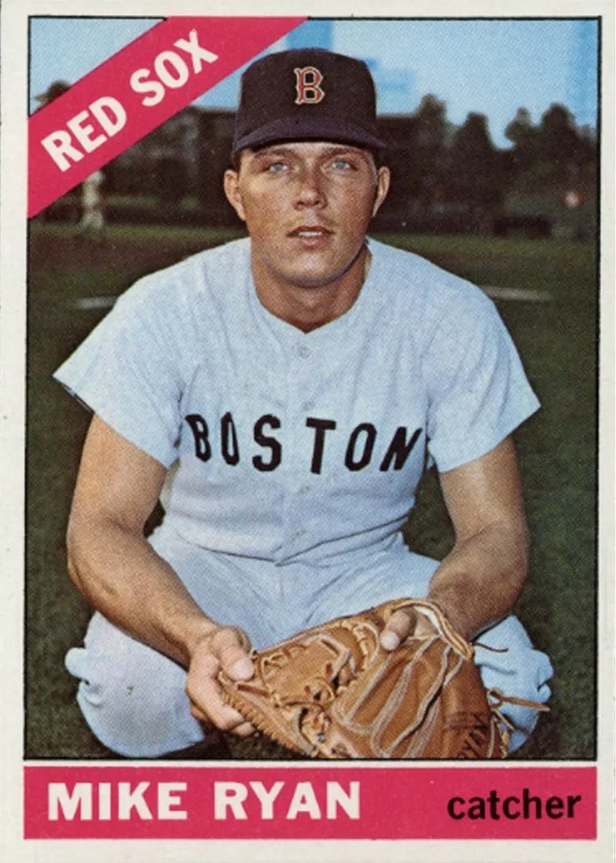 1966 Topps #419 Mike Ryan, Boston Red Sox