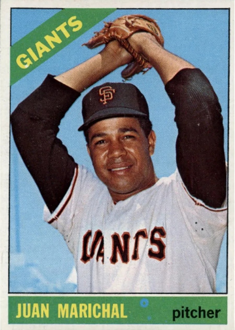1966 Topps #420 Juan Marichal, San Francisco Giants