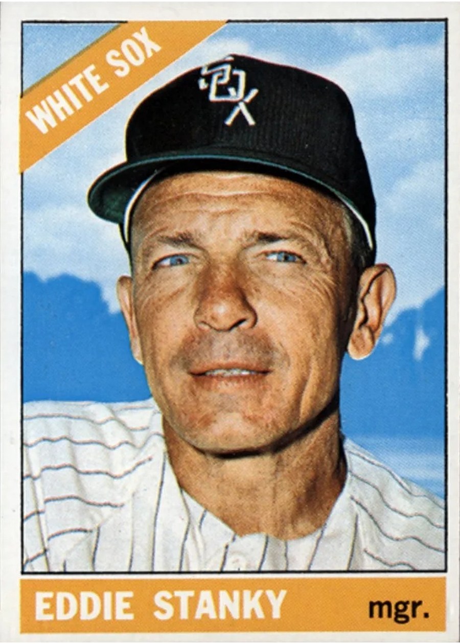 1966 Topps #448 Eddie Stanky, Chicago White Sox