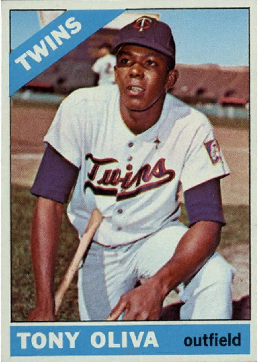 1966 Topps #450 Tony Oliva, Minnesota Twins