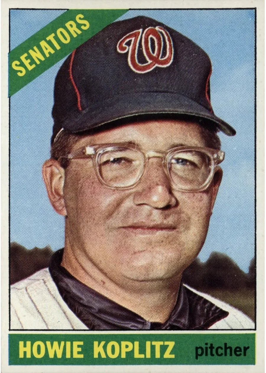 1966 Topps #46 Howie Koplitz, Washington Senators