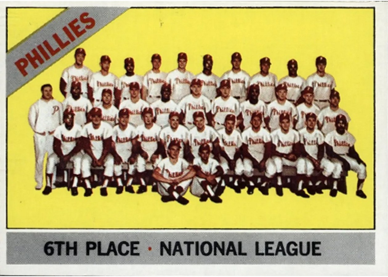 1966 Topps #463 Philadelphia Phillies