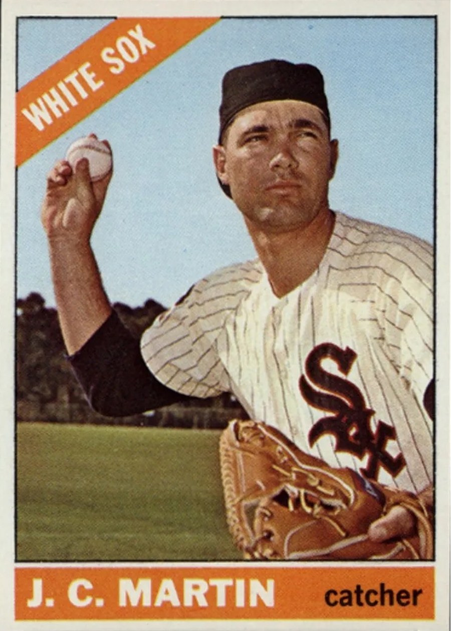1966 Topps #47 J.C. Martin, Chicago White Sox