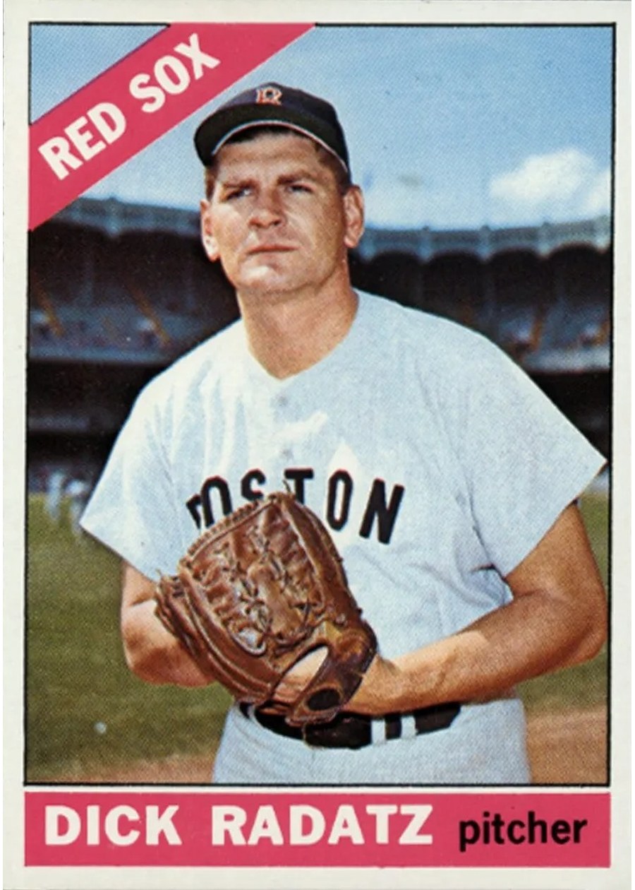 1966 Topps #475 Dick Radatz, Boston Red Sox