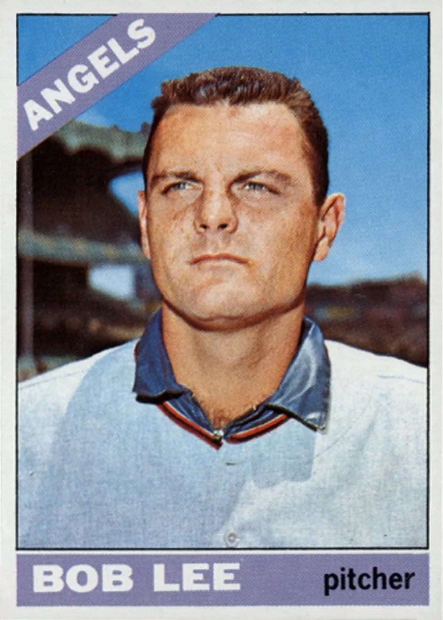 1966 Topps #481 Bob Lee, California Angels