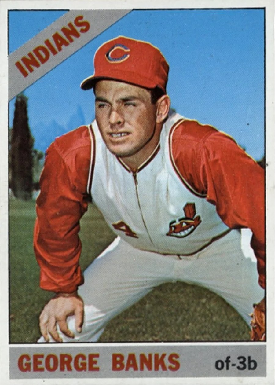 1966 Topps #488 George Banks, Cleveland Indians