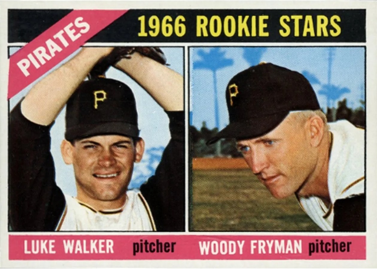 1966 Topps #498 Pirates 1966 Rookie Stars, Pittsburgh Pirates