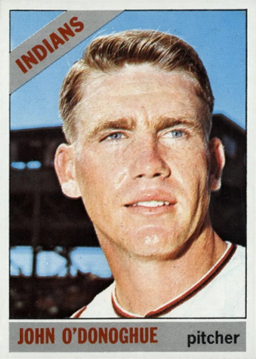 1966 Topps #501 John O'Donoghue, Cleveland Indians